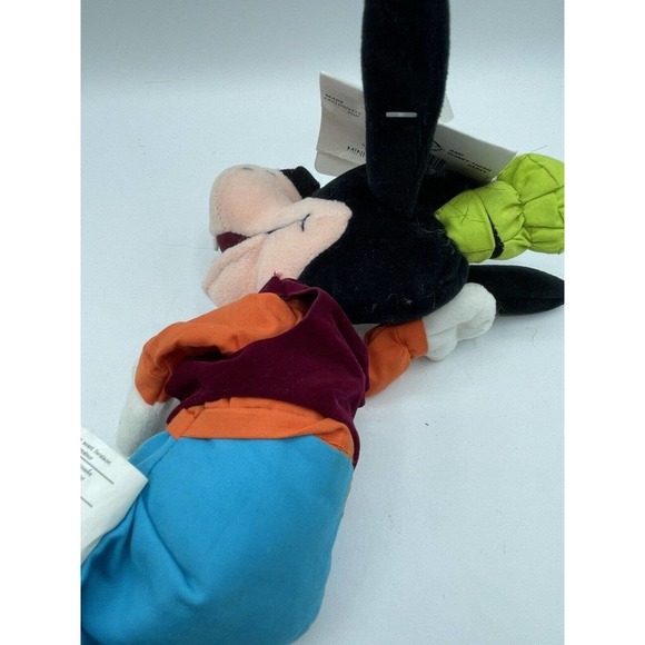 Goofy Plush Stuffed Animal Dog 8" Mini Bean Bag Beanie Doll VIntage Disney Store - Picture 7 of 8